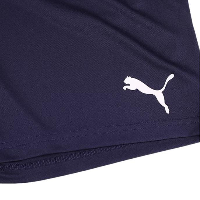 Puma Logo Elastic Waist Five-Point Casual Shorts Men Shorts Navy-Blue 657336-06