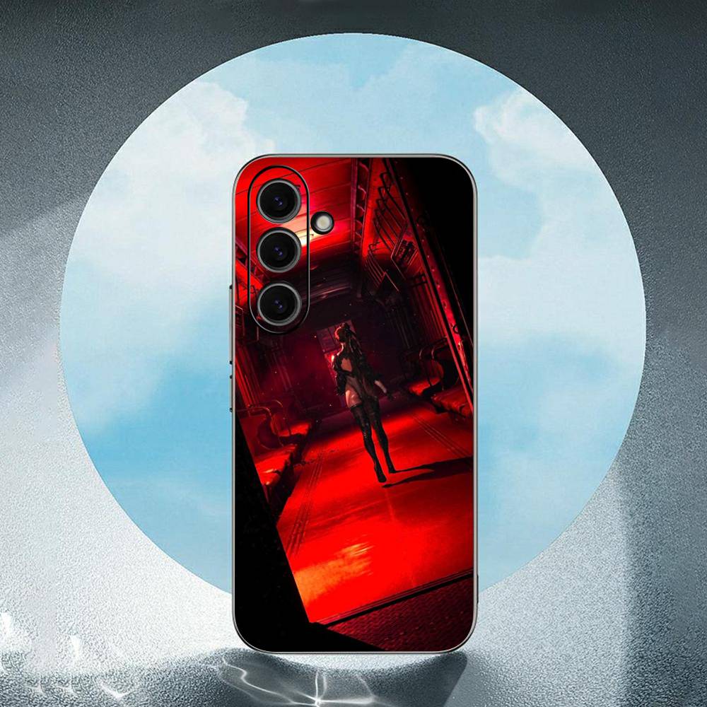 Stellar Blade ANIME For Samsung Galaxy S25 S24 S23 Ultra S22 S21 Plus S20 Black Soft Silicone Protective Case