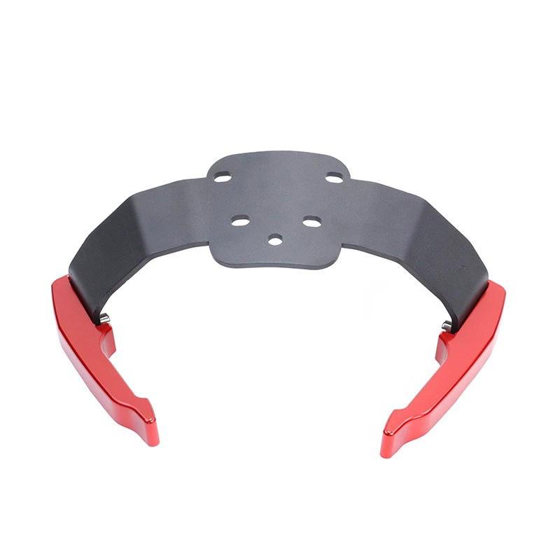 Qidian 150 Rear Handrail Wing & Luggage Rack - Aluminum Alloy