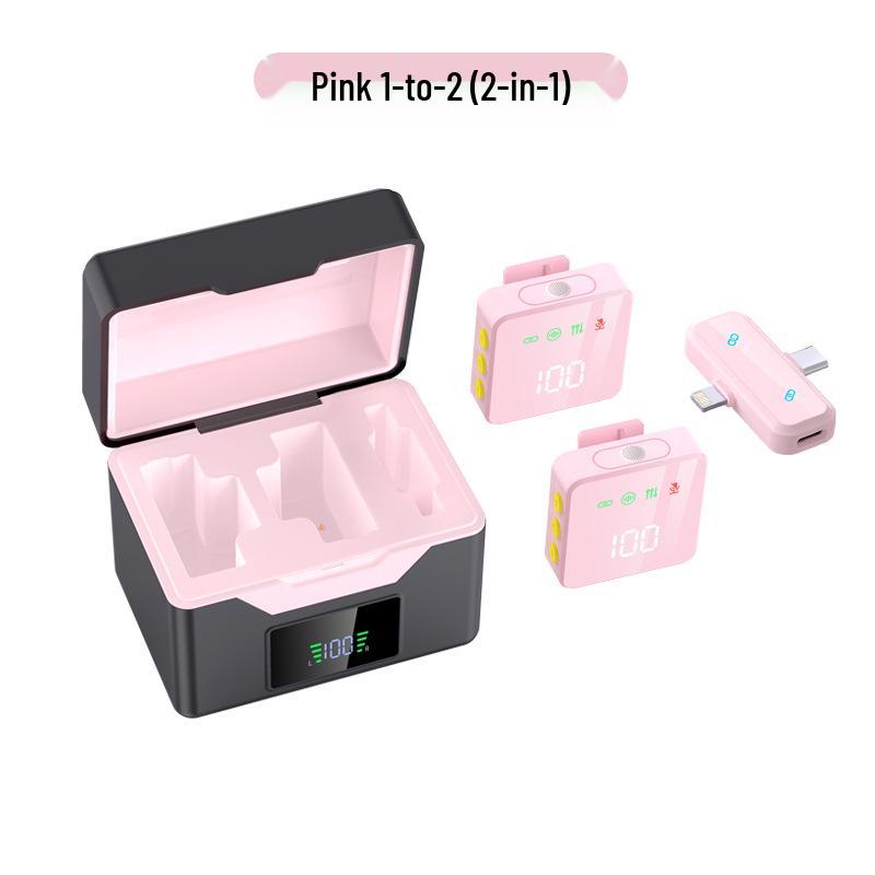 X7 Wireless Lapel Microphone for Phone Streaming & Video Recording with Noise Reduction