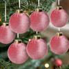 12pcs Christmas Ball Pendant Decoration Tree Ornaments Velvet Balls Xmas Tree Ornaments Christmas New Year Decoration 2026