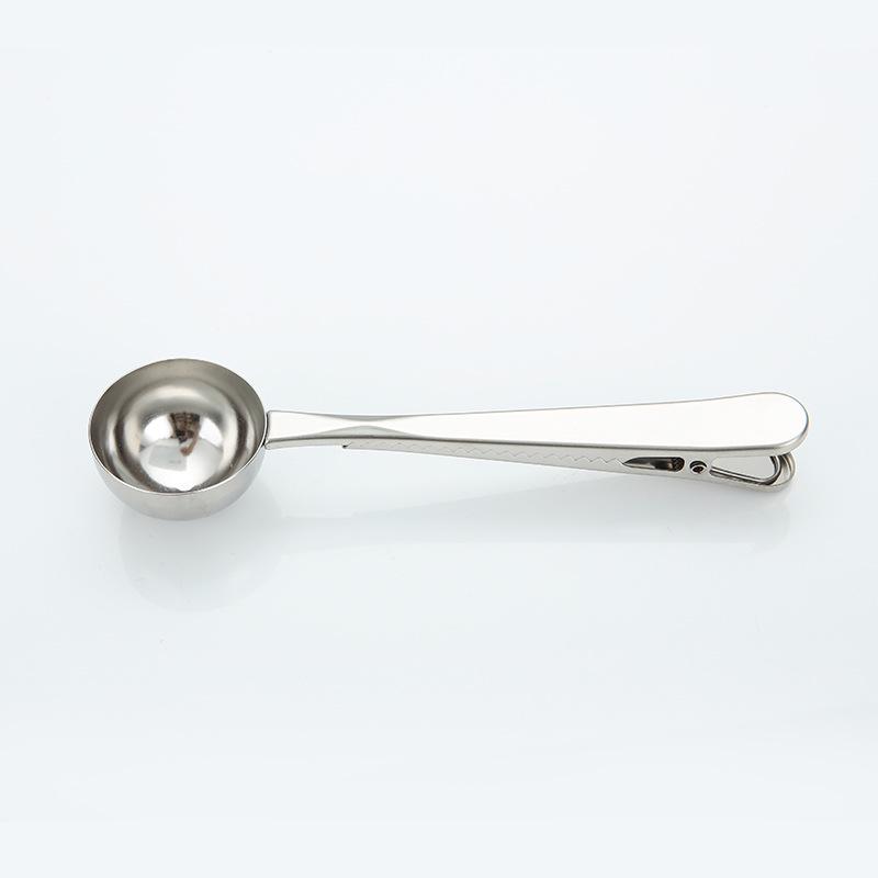304 Stainless Steel Multi-purpose Coffee Measuring Spoon with Clip