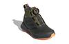 adidas Fortatrail Slip Resistant Anti Kick Mid Top Kids' Running Shoes Black Green Kids' G27562