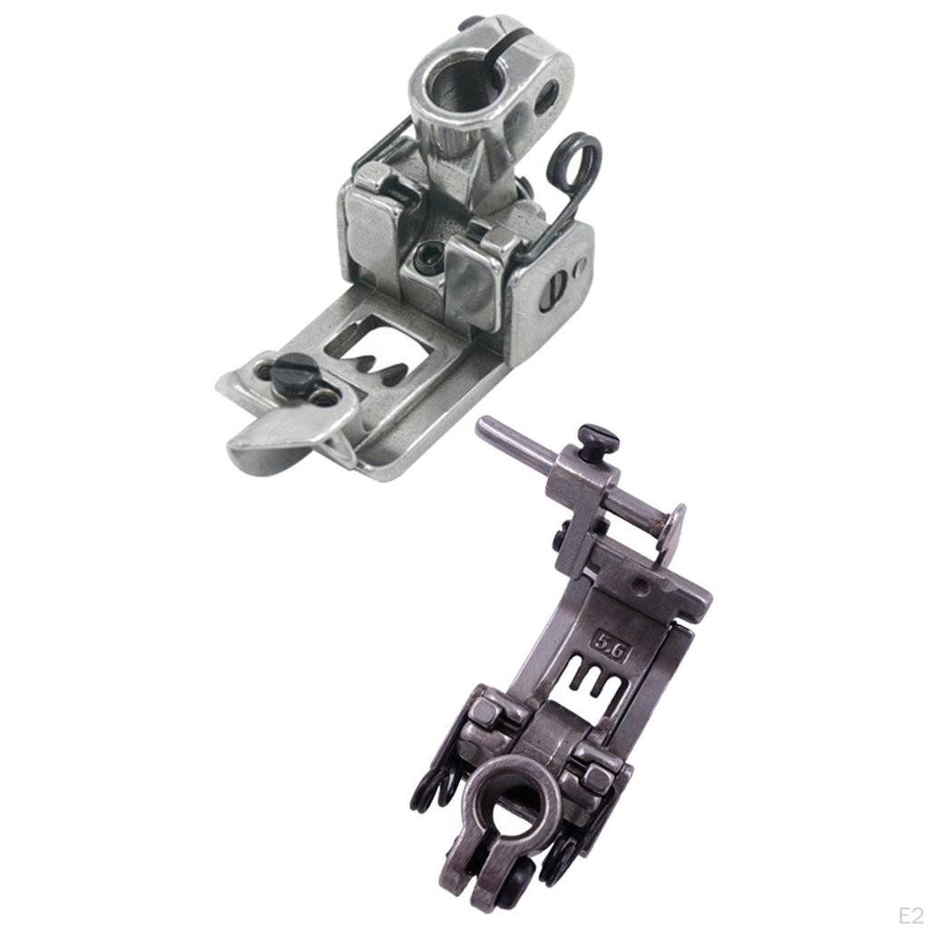 5.6mm Industrial Coverstitch Foot Reusable Adjustable Durable Sewing Machine Flat Car Presser