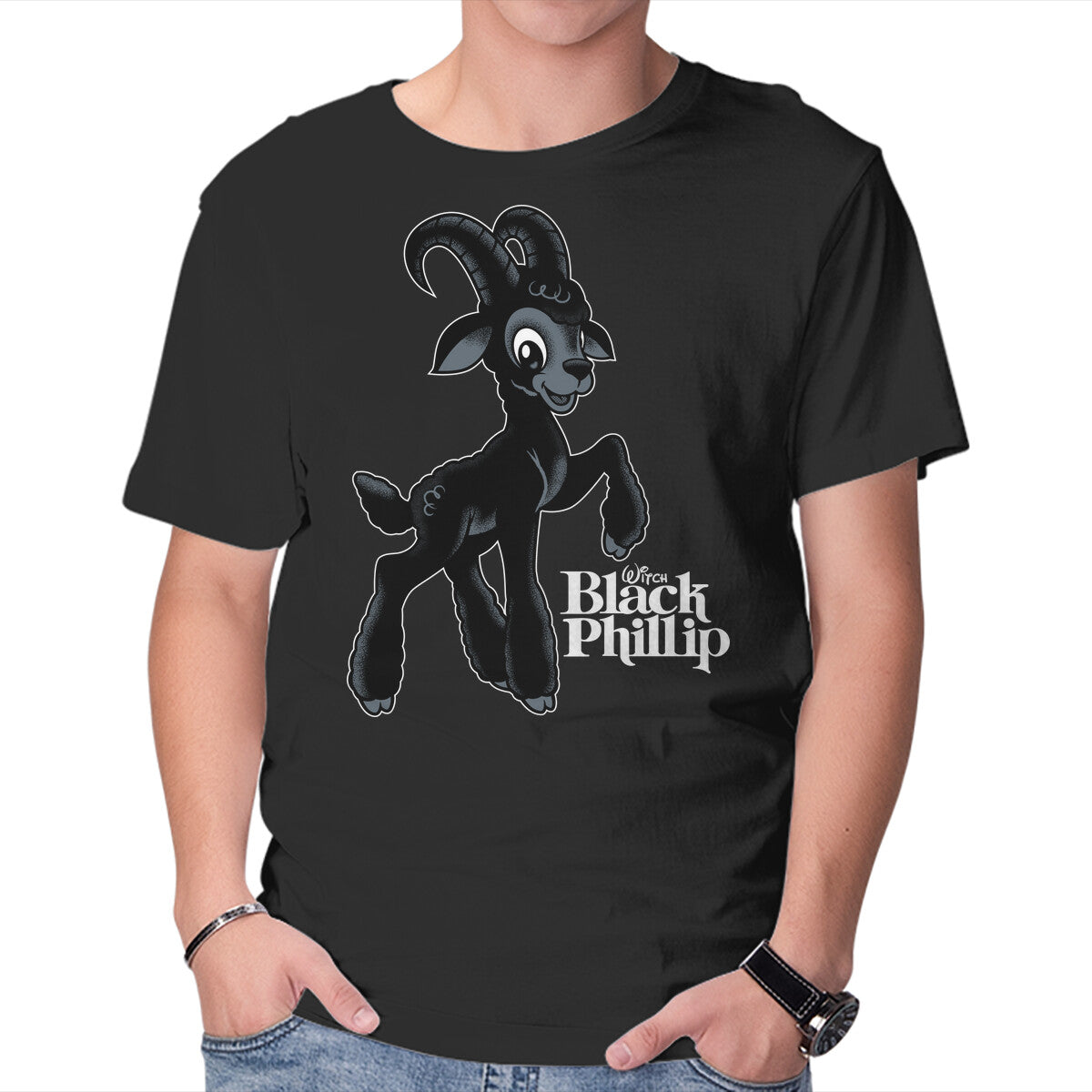 Unisex Crew Neck T-Shirt Live Deliciously Forever Graphic Short Sleeve Casual Tee L