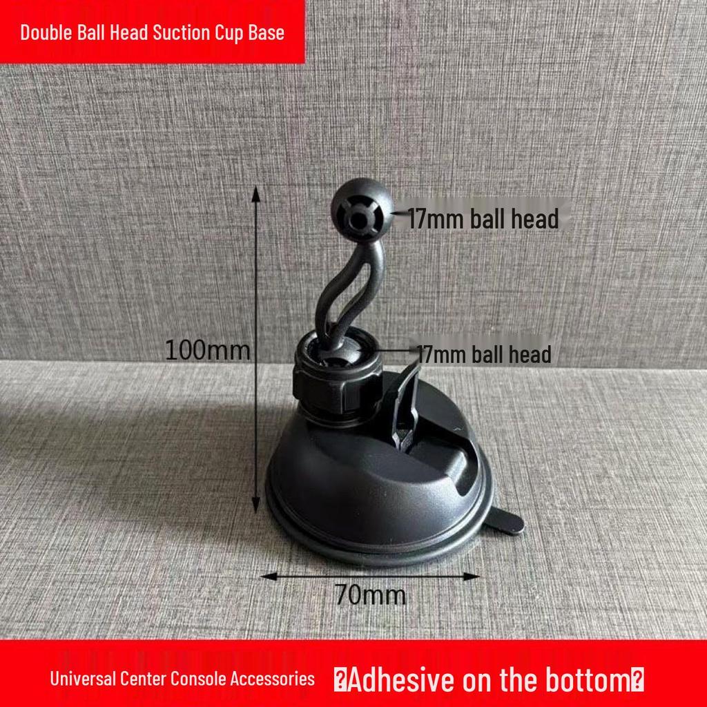 Dashboard & Windshield Car Phone Holder with Suction Cup - Shockproof, Anti-shake Navigation Mount