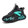 Fashion Design Basketball Shoes For Boys Training Shoes Breathable Mesh Sneakers Kids Platform Non-slip Children's Sports Shoes