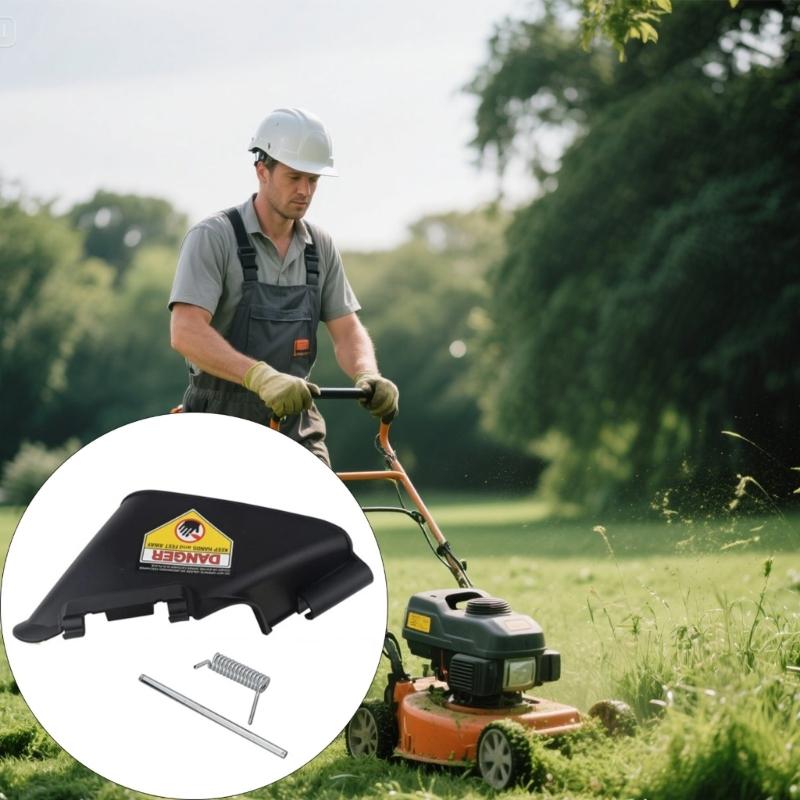 Reinforced Plastic Discharge Guard 731-07131 for Multiple Riding Mowers Multiple Deflector Chutes Replacement Assembly