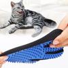 Pet Grooming Glove for Dogs  Cats – Hair Remover  Deshedding Massage Glove