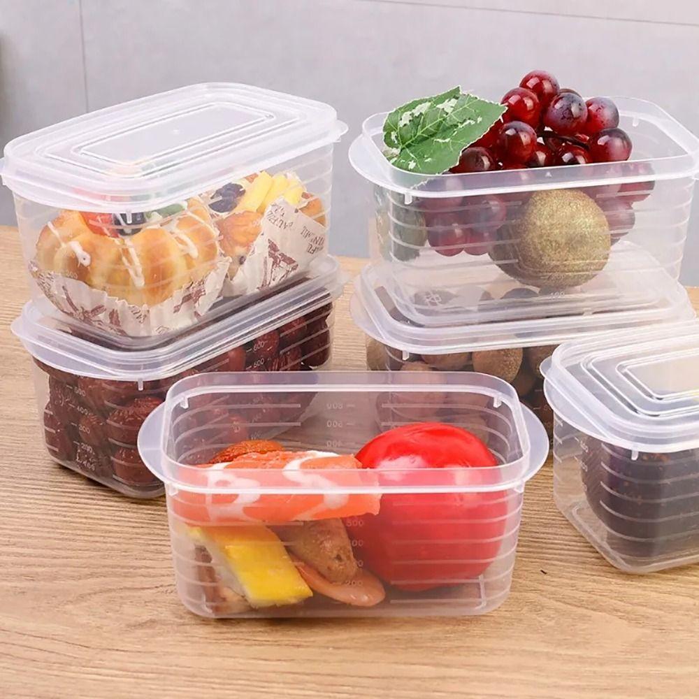 1Pcs Kitchen Supplies Food Storage Box Fruits Meat Preservation Fridge Organizer Container