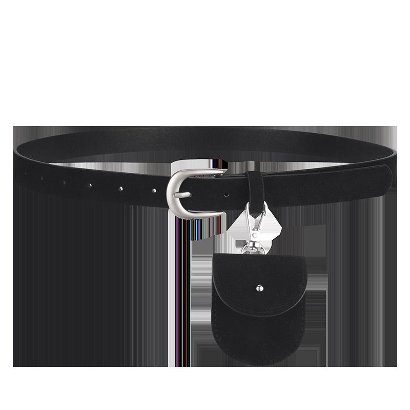 2025 Retro Faux Suede Plush Waist Bag Belt – High-End Decorative Leather Belt for Women, Perfect for Jeans & Skirts