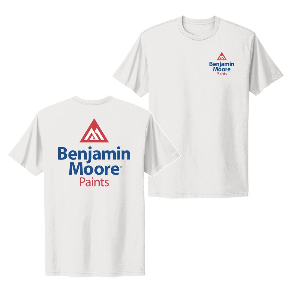 Benjamin Moore Краска Логотип Белая Футболка Унисекс Футболка S
