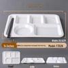 A5 Melamine Divided Cafeteria Tray