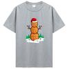 Basketball Snowman Balls Christmas Pajama Gifts Unisex Boys Kid T-Shirt Unisex Cotton Tshirt Clothing Oversized Graphic T Shirt