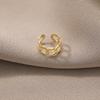 2025 Retro Snake Pattern C-Shaped Earring Set with Ear Cuff