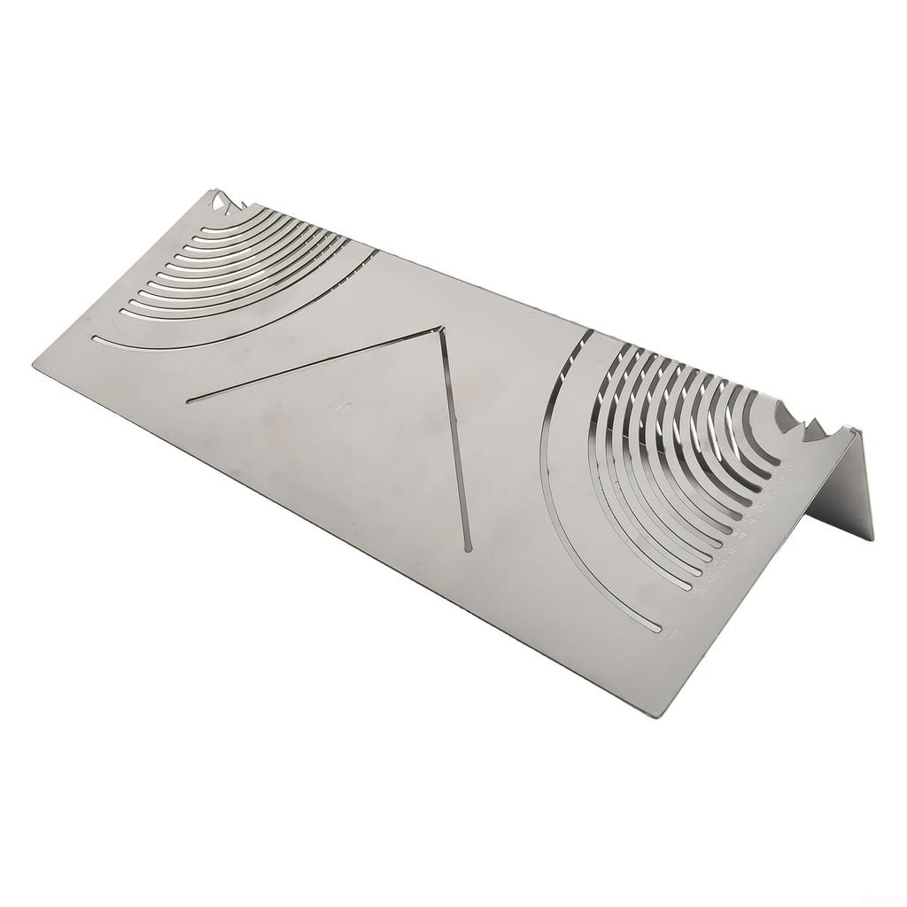 Multifunktionales Vierkantrohr-Zeichenwerkzeug für abgerundete Ecken und Winkel