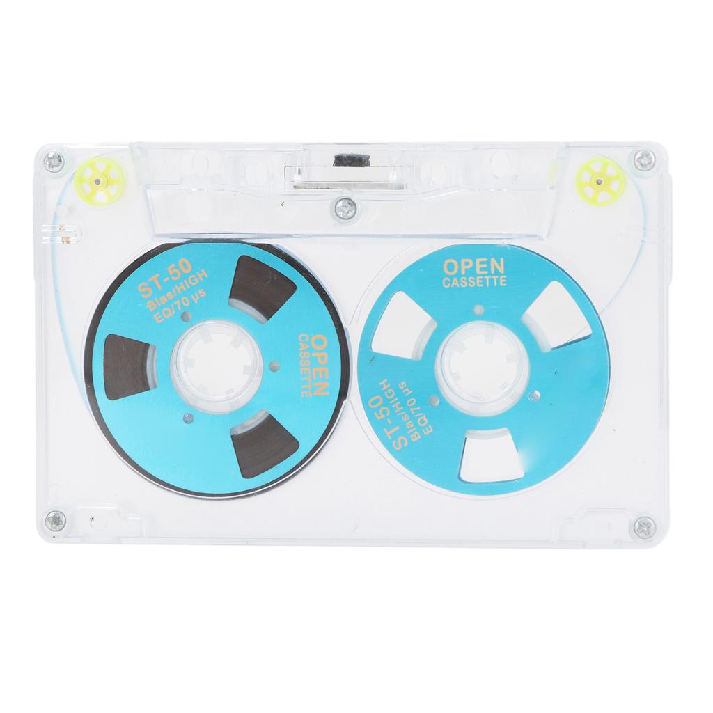Blank Cassette Tapes for Recording   Tapes Low Noise High Output Clear Cassettes Tapes Empty Recordable Tapes