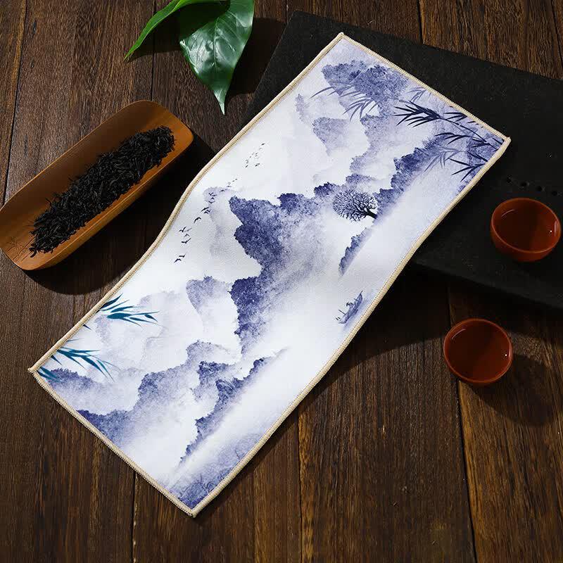 Absorbent Tea Table Cloth