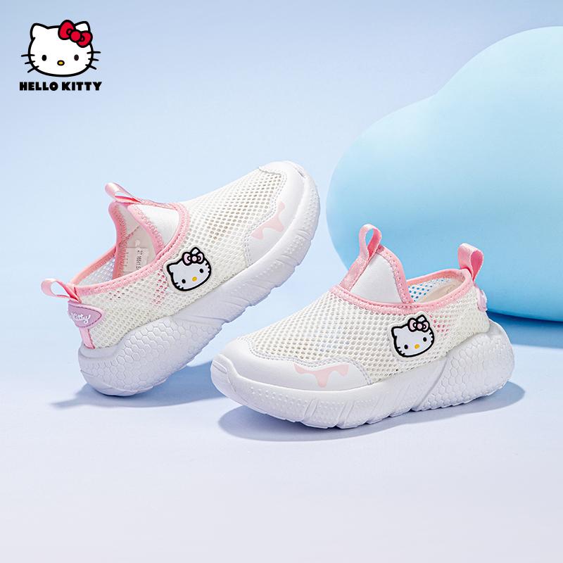 Kaiti Cat Children's Shoes Stylish Versatile Sports Shoes 2026 Summer New Single Mesh Breathable Casual Shoes