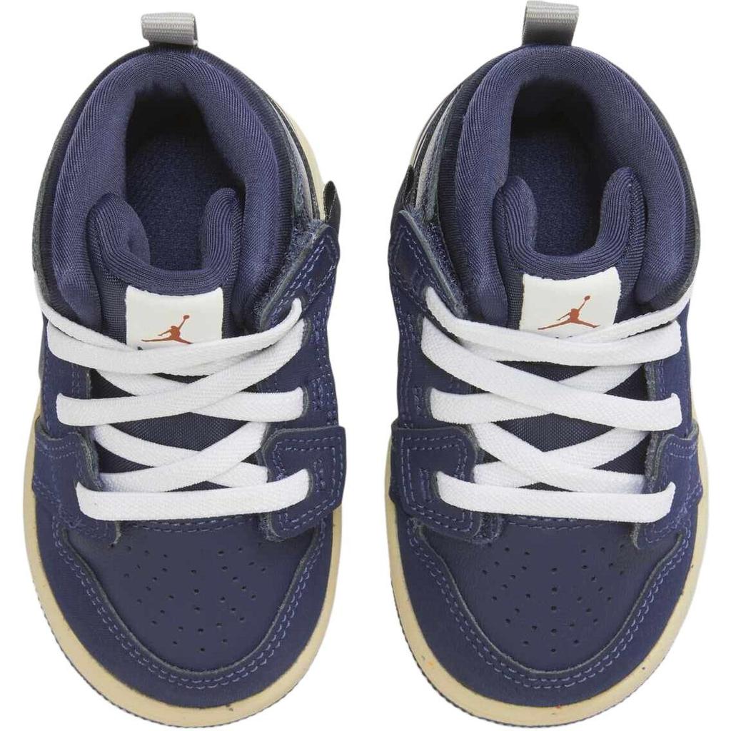 Air Jordan 1 Mid RM EasyOn TD Midnight Navy Varsity Red Muslin Atmosphere Grey FQ1283-400