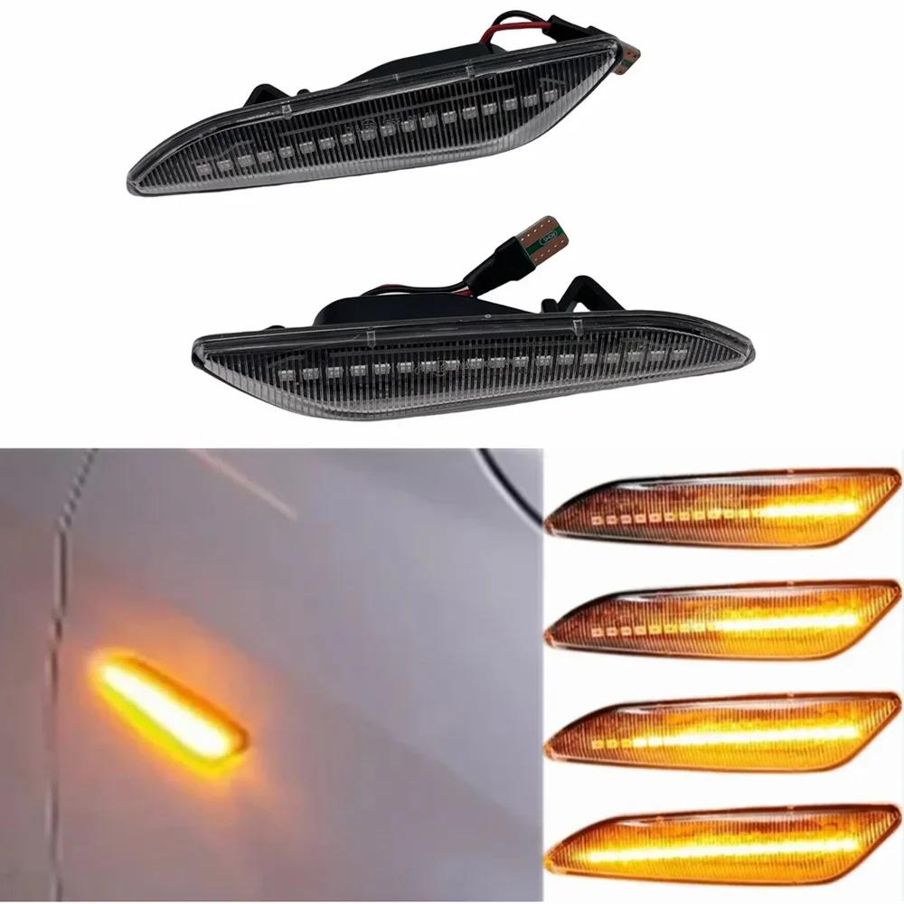 Sequential Flashing Car Dynamic LED Turn Signal Side Marker Light For Alfa Romeo 147 156 Fiat Egea Tipo Lancia Delta Ypsilon 3