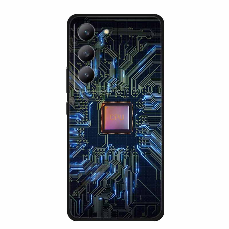 Phone Case For Redmi 15 4G Back Cover Case 6.9" Shockproof Black Silicone Soft Coque For Xiaomi Redmi 15 Case Redmi15 Funda Para