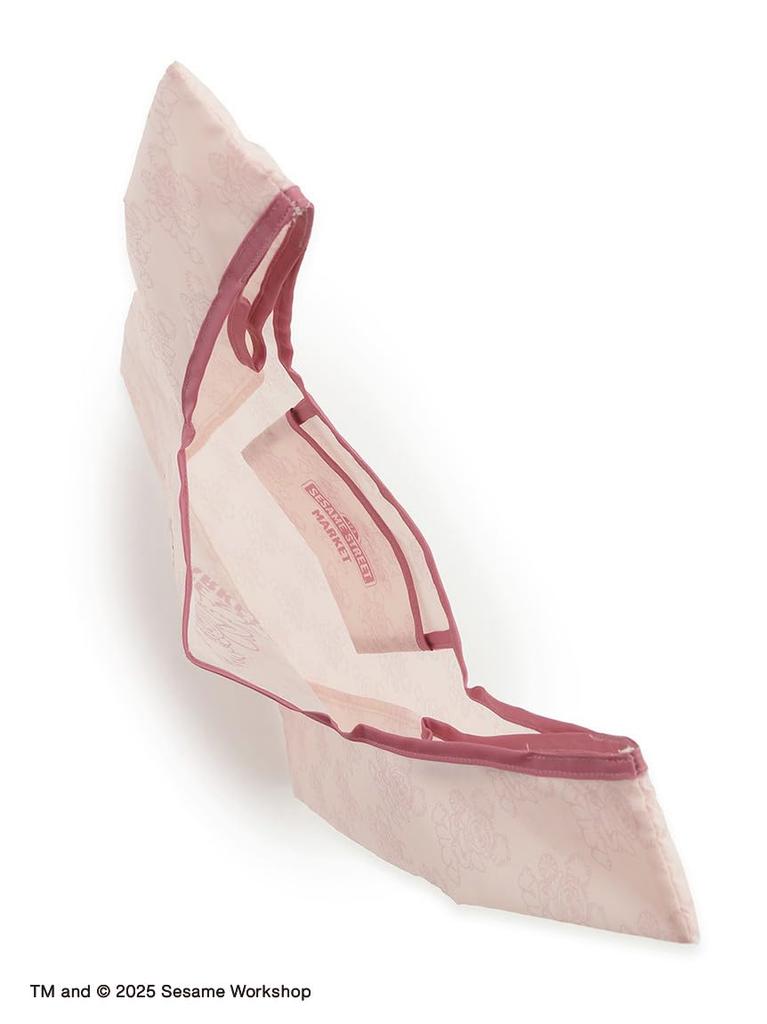 Sesame Street Market Two-Color Sketch Art Eco Bag SSMUGB253201 Women's Pink