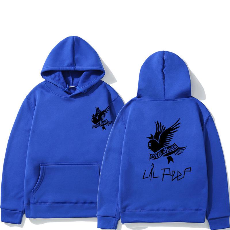 Lil Peep Unisex Street Trend Mikina s kapucí