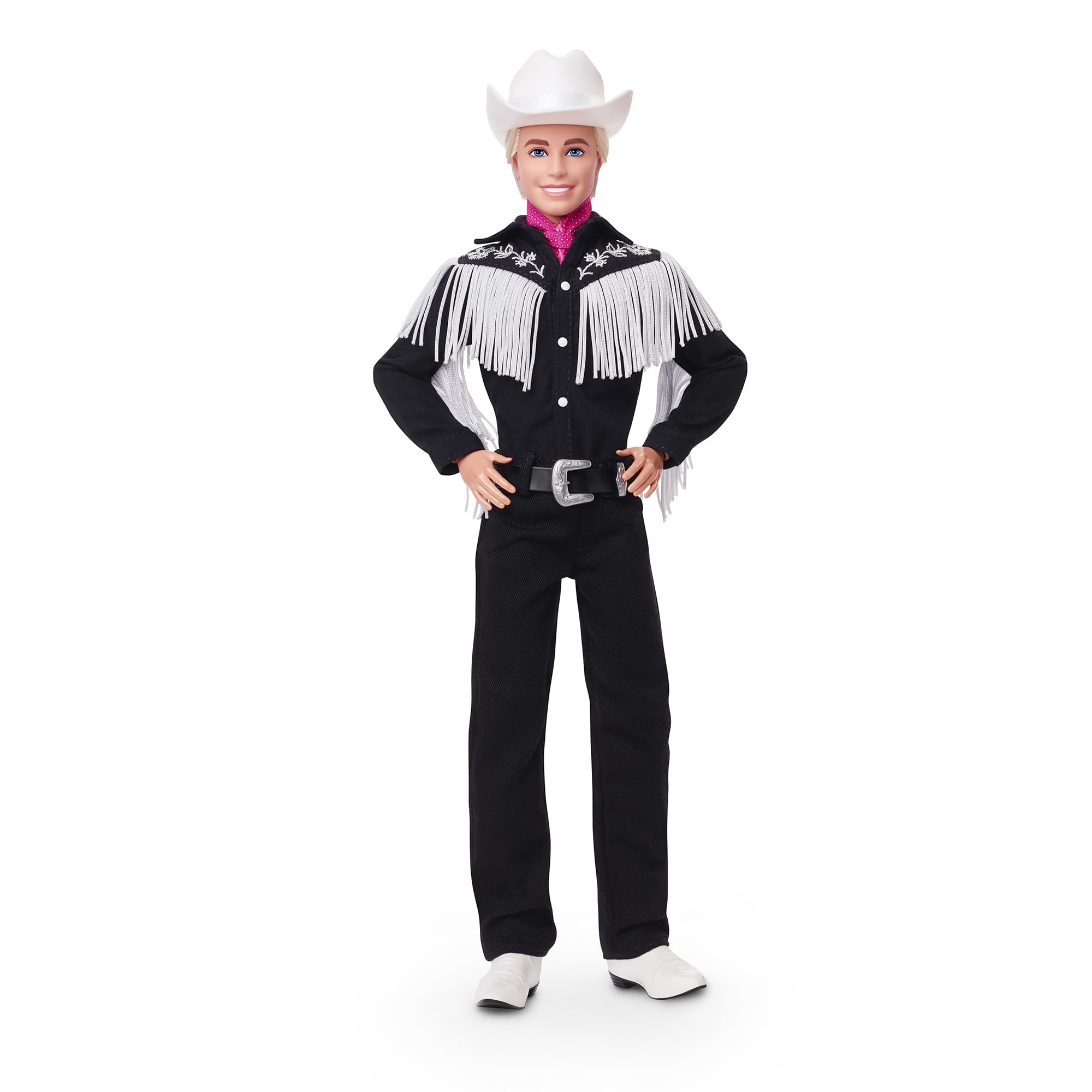Barbie Ken Western Fashion Doll from the Movie 6 and  Barbie  (HRF30) [Dress-Up Doll] [Ages Up] чёрный