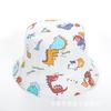 Cappello da Pesca Cartone Animato Dinosauro per Bambini - Cappello da Sole Leggero Primaverile - Cappello da Pesca Carino e Traspirante per Uscite dei Bambini