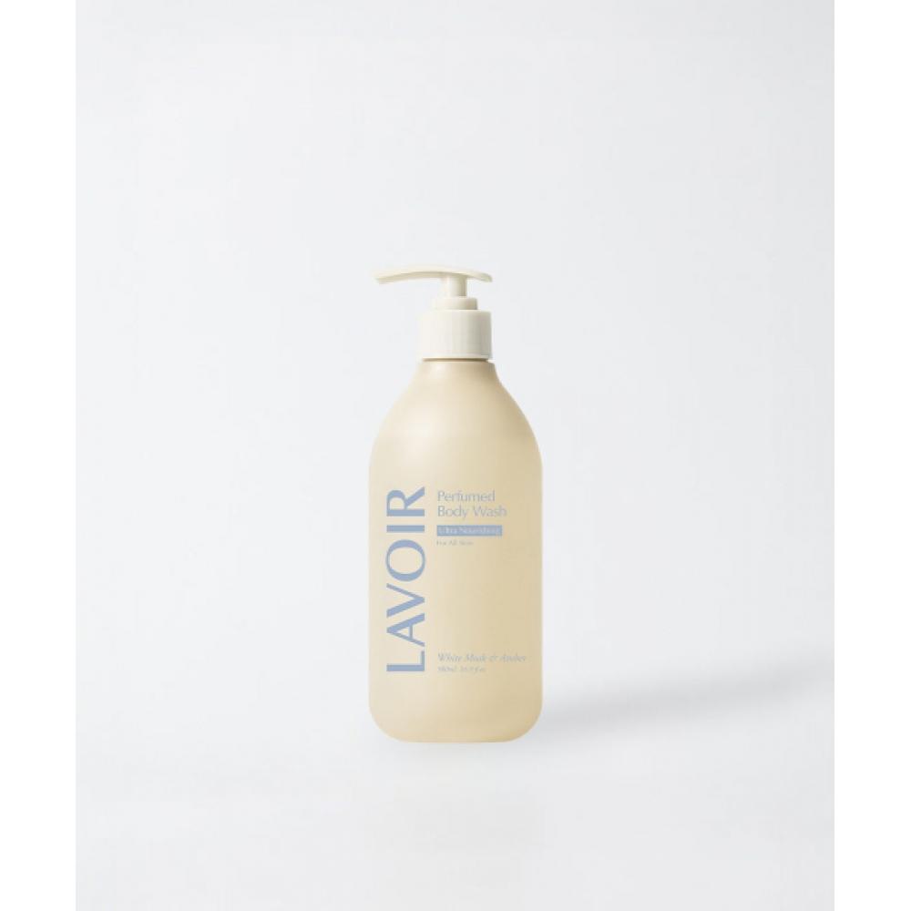 Lavoir Perfumed Body Wash 500ml  White Musk   Amber FREE