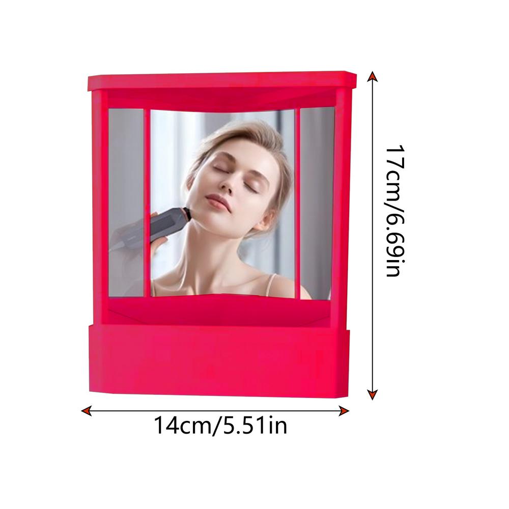 Non-Reversing Mirror Precision True Images Vanity Makeup Mirror Non-Magnifying Tabletop Mirror Real Reflections Beauty Tool