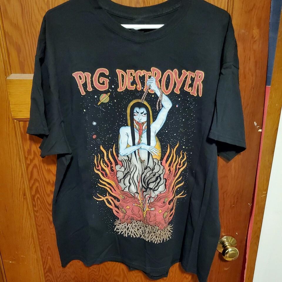 Редкая Коллекция Pig Destroyer Группа Подарок Для Фанатов S to 5XL Футболка GC1926 Унисекс Футболка XL 1830₽