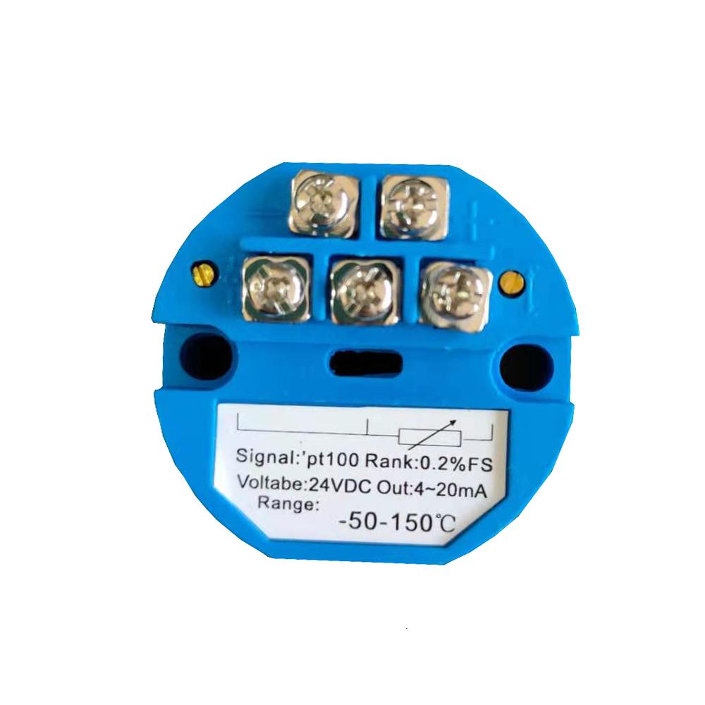 PT100 0-600℃ Temperature Sensor Transmitter 4-20MA Output DC24V