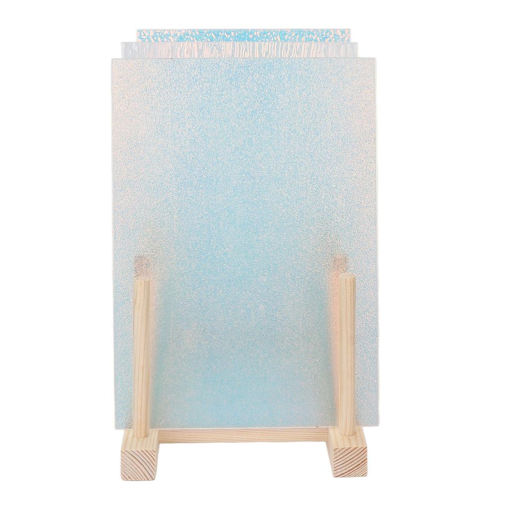 Nail Display Stand Wooden Pattern Making Finished Sample Rack Decorative Plates Photo Frame