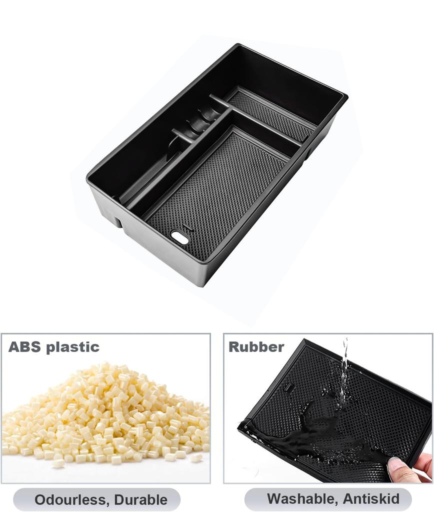 SixthSmoy Armrest Box For Toyota Venza 2025 2025 2025 Center Console Secondary Tray Car Storage Organizer ABS Car Accessories