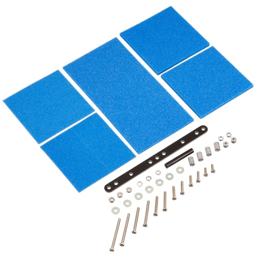 

TAMIYA Grade Up Parts Series No.512 Brake Sponge Set Mild 1/2/3mm Blue 15512