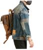 Xintang Retro Embroidered Men's Denim Workwear Jacket for Spring 2025