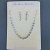 Korean Style High-Brightness Rhinestone Clavicle Necklace - Elegant Bridal Jewelry for Women