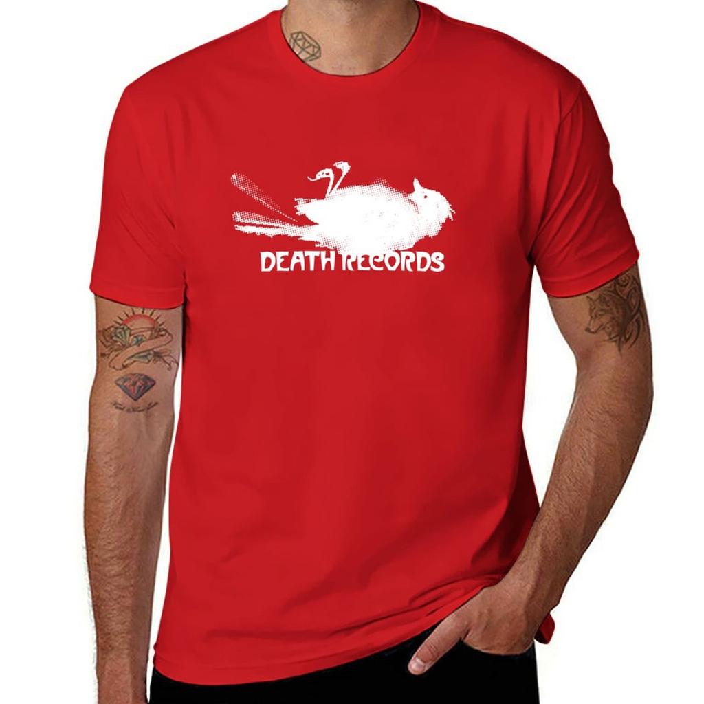 DEATH RECORDS Phantom of the Paradise T-Shirt Funnys Quick-drying Sublime Customs Design Your Own Mens Graphic T-shirts Anime