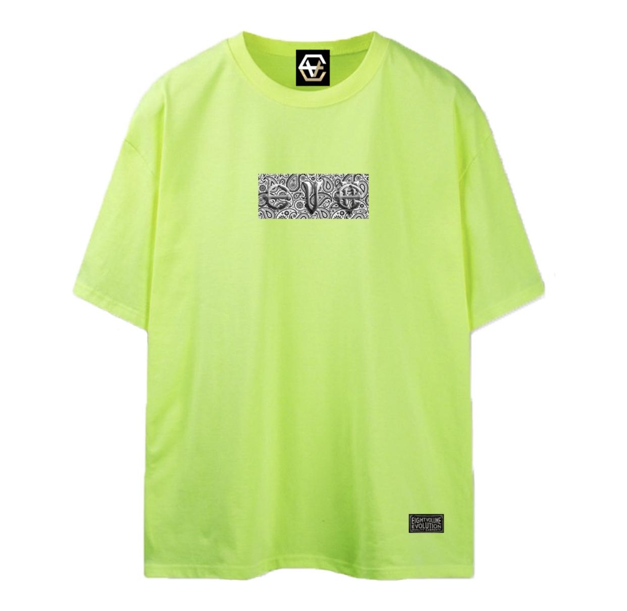Eight Volume Ev Oversized Neon Green Tee Neon Green/One Size