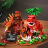 Non-Toxic Moc Jurassic Series Tyrannosaurus Rex Dinosaur Building Blocks Cute Pterosaur Brachiosaurus Bricks Toys Children Birthday Gifts