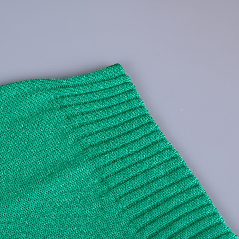 Kołnierzyk polo Luźny sweter damski swobodny dzianinowy sweter z długim rękawem Ciepły jednolity kolor Top Prosty dojazd Modny swobodny sweter Jesień Zima