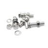 316 Stainless Steel M8 External Hex Screw, Nut & Washer Set