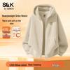 Baleno S&K Double-Sided Fleece Hooded Cardigan