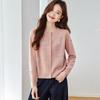 Srcr Women's Hand-Embroidered Pure Wool Cardigan