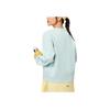 Li Ning Solid Color Round Neck Pullover Long Sleeve Sweatshirt Women Sweatshirt AWDU162-2