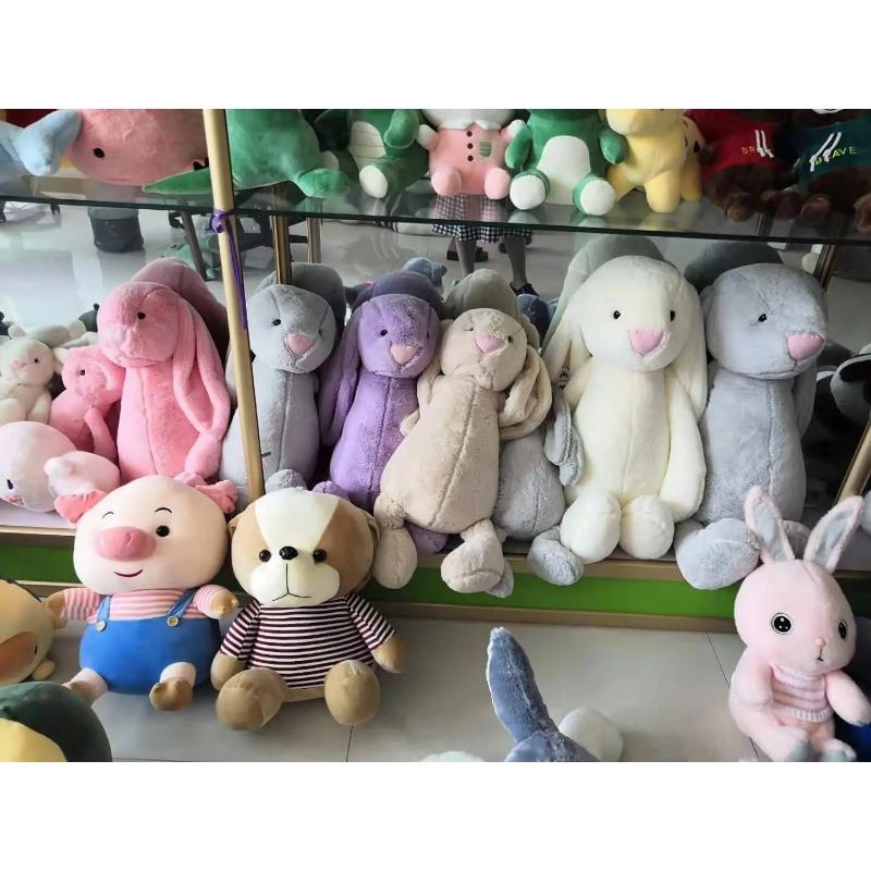 30/40cm Cute Plush Toy Stuffed Toy Rabbit Doll Babies Sleeping Companion Cute Plush Long Ear Rabbit Doll Children's Gift