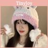 Ear Cute Rabbit Winter Hat For Women Hand Knitted Warm And Chic Accessory Cozy