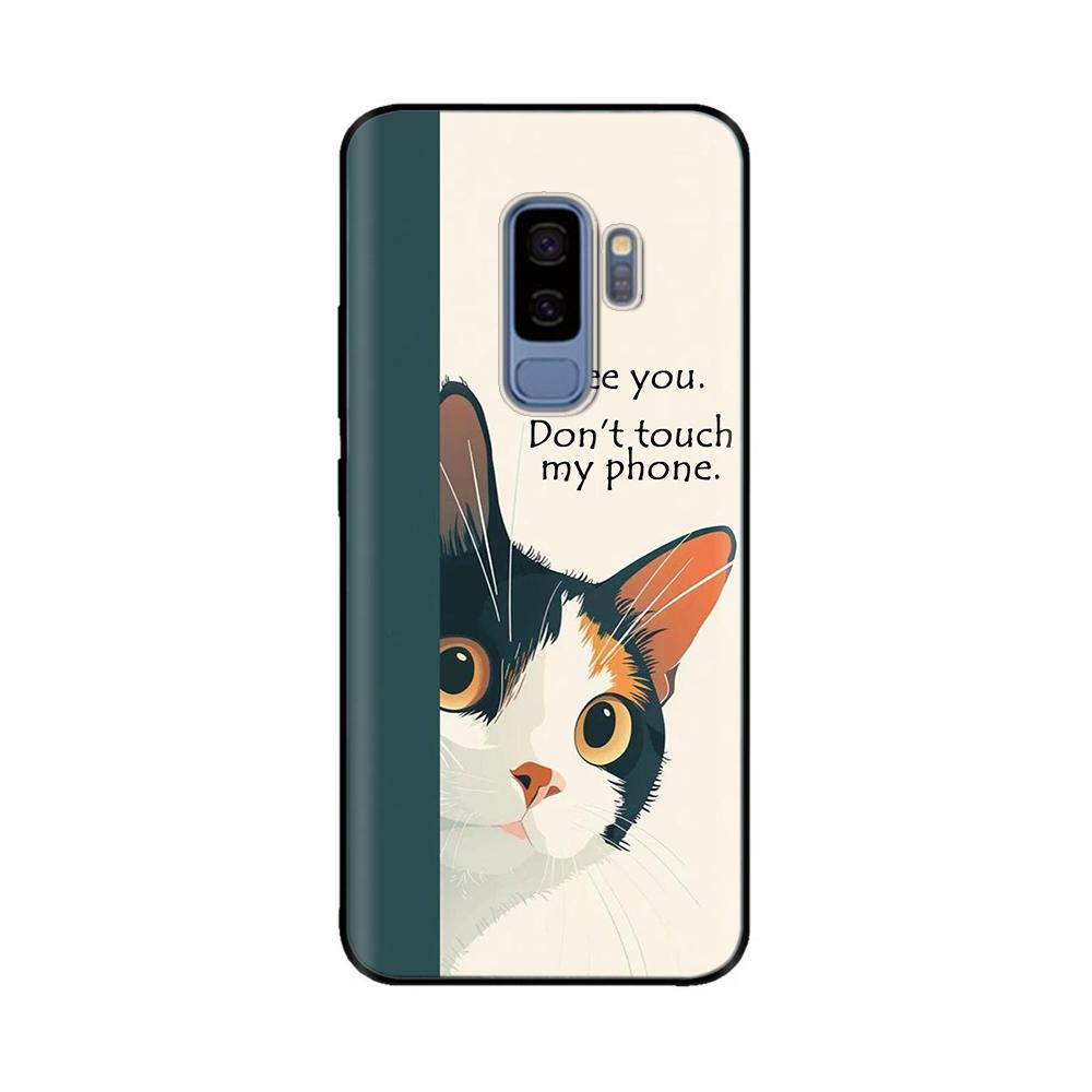 Shockproof Cover For Samsung S9 Case Animals Painted Soft Silicone Back Cover For Samsung Galaxy S9 Plus S9Plus S 9 Phone Cases